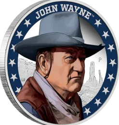 John Wayne 1 Oz Silber Proof 2020 + Box +Zertifikat*