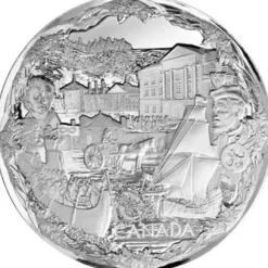 Kanada Towards Confederation 1 KG Silber 2008 +Box +Zertifikat*