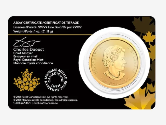 Klondike Goldrush - Panning for Gold - 1 Unze Gold 2021