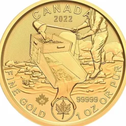 Klondike Goldrush - Prospecting for Gold - 1 Oz Gold 2022
