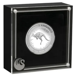 Känguru 1 Oz Silber Proof - KING CHARLES - 2024 +Box +COA