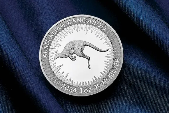 Känguru 1 Oz Silber Proof - KING CHARLES - 2024 +Box +COA