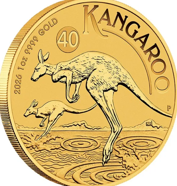 Känguru 1 Unze Gold 2026