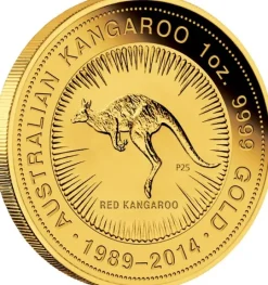 Känguru 1 Unze Gold 25 Jahre Jubiläum 2014