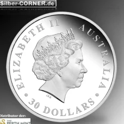 Koala 1 KG Silber 2015 Proof + Box + CoA *