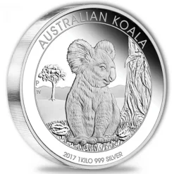 Koala 1 KG Silber 2017 Proof + Box + Zertifikat*