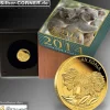 Koala 2014 1/4 Oz Gold Proof Coin + Box + CoA 2014