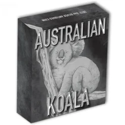 Koala 2 Oz Silber 2017 - Antik Finish- + Box + COA *