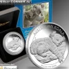 Koala 5 Oz Silber High Relief Proof 2012 + Box + COA *