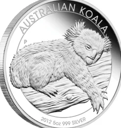 Koala 5 Oz Silber High Relief Proof 2012 + Box + COA *