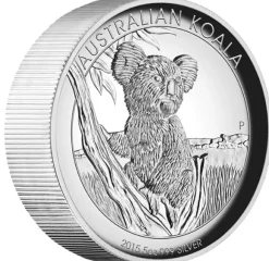 Koala 5 Oz Silber - High Relief - 2015 Proof +Box +COA*
