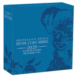 Koala 1 Oz Silber INCUSE High Relief 2020 + Box +Zertifikat*