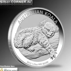 Koala 1/2 Unze Silber 2012*