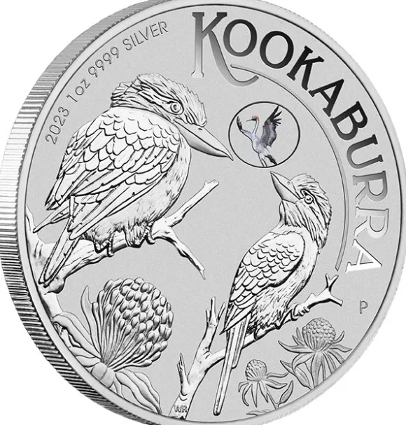 Kookaburra - Brisbane Expo - 1 Unze Silber Privy Mark Brolga 2023*