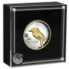 Kookaburra - High Relief - Gilded - 2 Unzen Silber 2022 +Box !! Zertifikat fehlt !! *