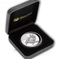Kookaburra - High Relief -5 Oz Silber 2018 +Box +COA *