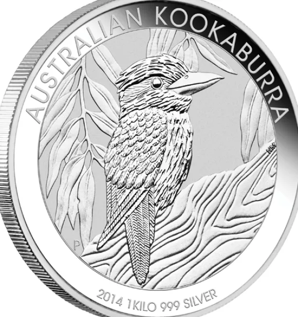 Kookaburra 1 Kg Silber 2014 *