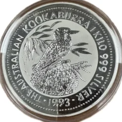 Kookaburra 1 KG Silber 1993*