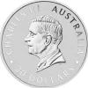 Kookaburra 1 Kg Silber 2025