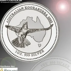 Kookaburra 2 Oz Silber 2002*
