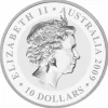 Kookaburra 10 Oz Silber 2009 *
