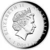 Kookaburra 1 Oz Silber High Relief 2016 +Box +COA *