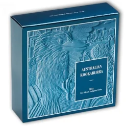 Kookaburra 2 Oz Silber High Relief - Antik Finish- 2018*