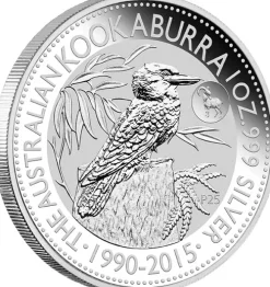 Kookaburra - Privy Mark Ziege - 1 Unze Silber 2015*