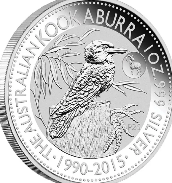 Kookaburra - Privy Mark Ziege - 1 Unze Silber 2015*