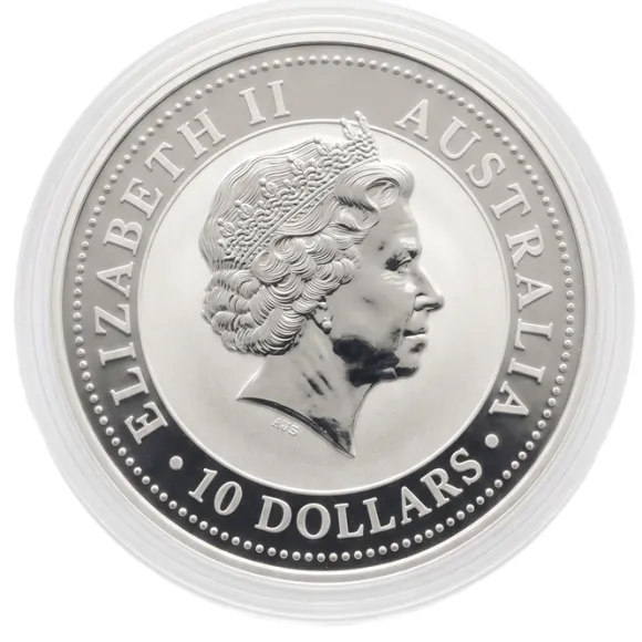Kookaburra Silber 10 Oz Silber 1993*
