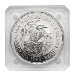 Kookaburra 2 Unzen Silber 1992*