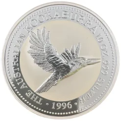 Kookaburra 10 Unzen Silber 1996*