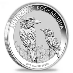 Kookaburra 10 Unzen Silber 2017*