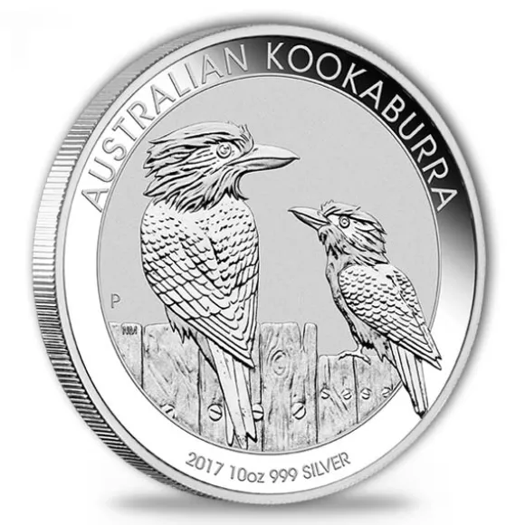 Kookaburra 10 Unzen Silber 2017*