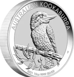 Kookaburra 10 Unzen Silber 2021*