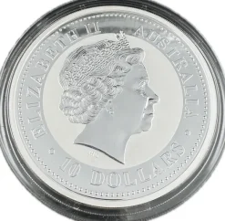 Kookaburra 10 Unzen Silber 2008 *