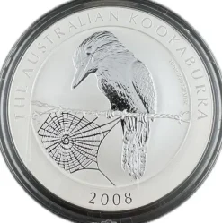 Kookaburra 10 Unzen Silber 2008 *