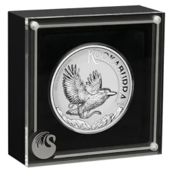 Kookaburra 5 Unzen Silber - Inches - 2024 + Box + COA*