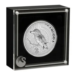 Kookaburra 5 Unzen Silber - Incused - 2025 + Box + COA