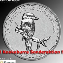 Kookaburra 1 Unze Silber 2005*