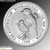 Kookaburra 1 Unze Silber 1999*