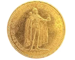 20 Korona Ungarn Goldmünze