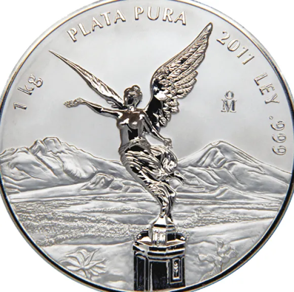 Libertad 1 KG Silber prooflike 2007 +Box +COA*