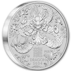 Lunar 3 - Drache - 10 KG Silber 2024*
