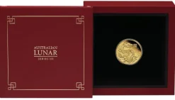 Lunar 3 - Drache - 1/10 Oz Gold Proof 2024 + Box + COA