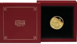 Lunar 3 - Drache - 1/4 Oz Gold Proof 2024 + Box + COA