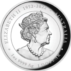Lunar 3 - Drache- 1 Oz Silber High Relief Proof 2024 + Box + COA