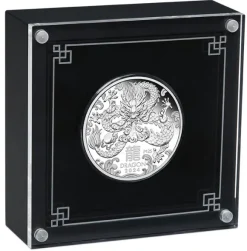 Lunar 3 - Drache - 1 Oz Silber Proof + Box + COA*