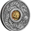 Lunar 3 - Drache - Rotating 1 Unze Silber Antik + Box +COE 2024*