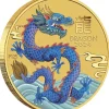 Lunar 3 - Drache - 1/20 Unze Gold farbig 2024